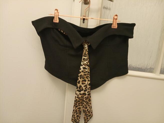 Bluzka z krawatką, XL