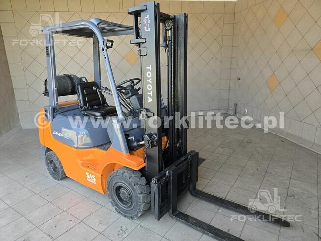 Wózek Widłowy TOYOTA 7FG18 , TOYOTA 7FGF18 widlak Linde