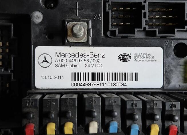 Skrzynka Tablica Modul Plyta bezpiecznikow A0004469658