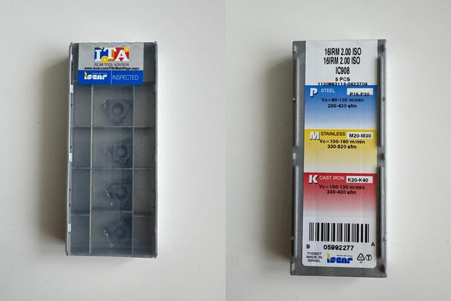 Iscar 16IRM 2.00 ISO IC908