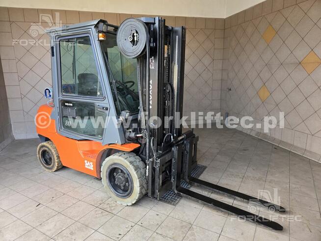 Wózek widłowy TOYOTA 7FGF30 kabina , TRIPLEX 7FG30 Linde