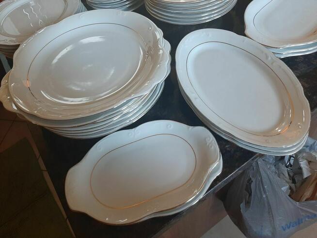 Naczynia sztućce zastawa szklanki patery Włocławek Chodzież