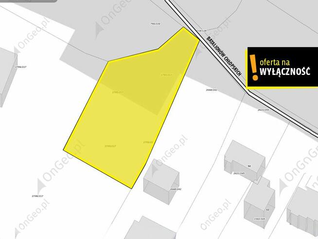 Działka budowlana Wodzisław Śląski, Batalionów Chłopskich