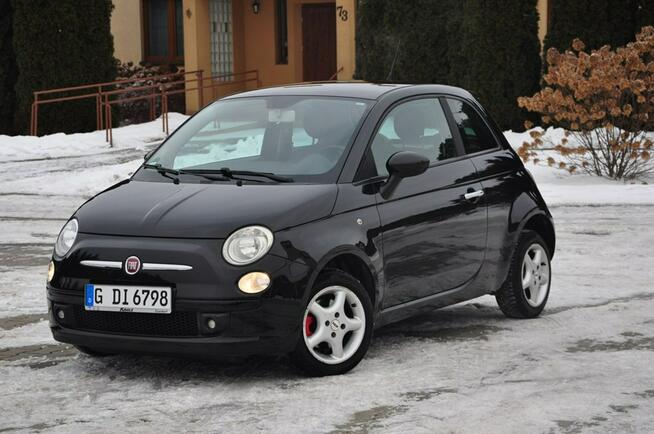 Fiat 500 1,4 BEN100KM Alu Klima Skóry Serwis z DE