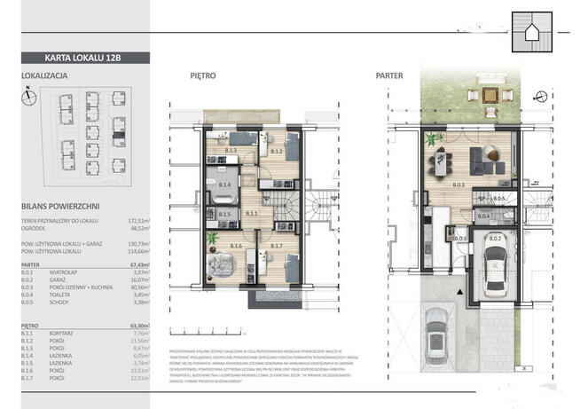 REZERWACJA/Piękny domek w super lokalizacji z ogrodem/garaż