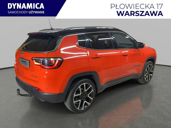 Jeep Compass Limited 1.4Turbo 140KM M6 2017/2018 r., salon PL, hak, 85tys.km przeb.
