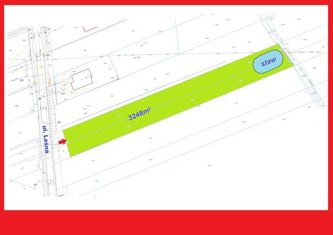 Działka budowlana Jazgarzew gm. Piaseczno, Leśna