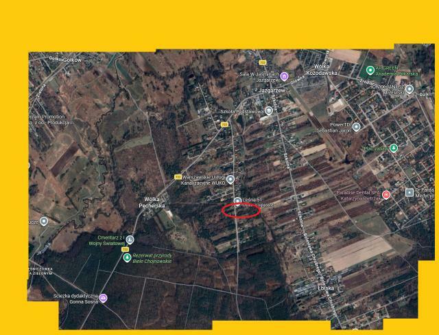 Działka budowlana Jazgarzew gm. Piaseczno, Leśna