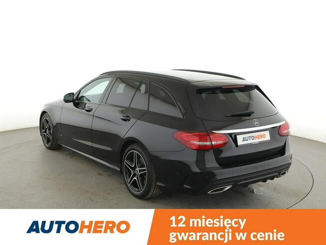 Mercedes C 300 mHEV automat full LED skóra/alcantara kamery grzane fotele Burmester