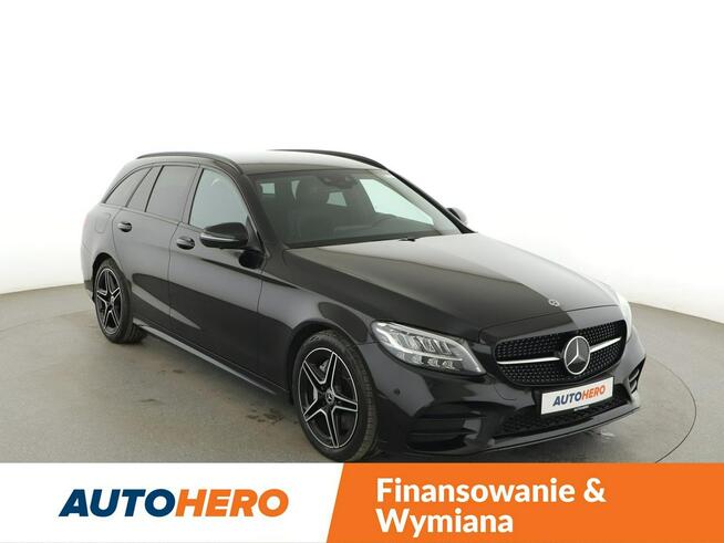 Mercedes C 300 mHEV automat full LED skóra/alcantara kamery grzane fotele Burmester
