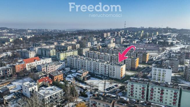 2 pokoje z 2 balkonami – centrum Mikołowa