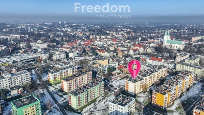 2 pokoje z 2 balkonami – centrum Mikołowa