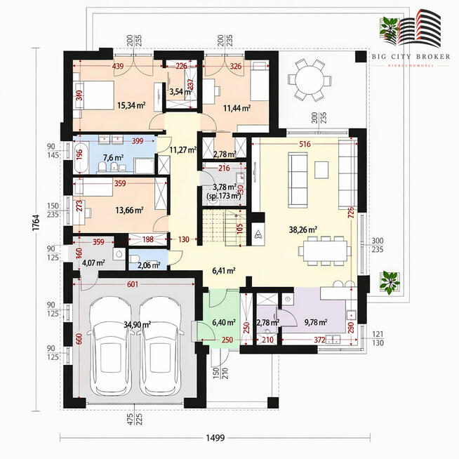 Dom Abramowice Prywatne gm. Głusk, Sasankowa