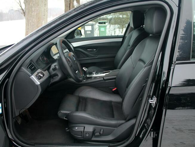 BMW 520 F10 F11 2.0 D 184 KM BiXenon SKÓRA Grzane FOTELE Navi TEMPOMAT Serwis!
