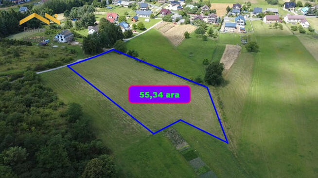 Działka budowlana Zalas gm. Krzeszowice, Na Skotnicę