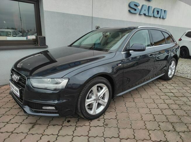 Audi A4 FL, S-line, 6-biegów, tempomat, nawigacja, panorama, skóra, zarejestro
