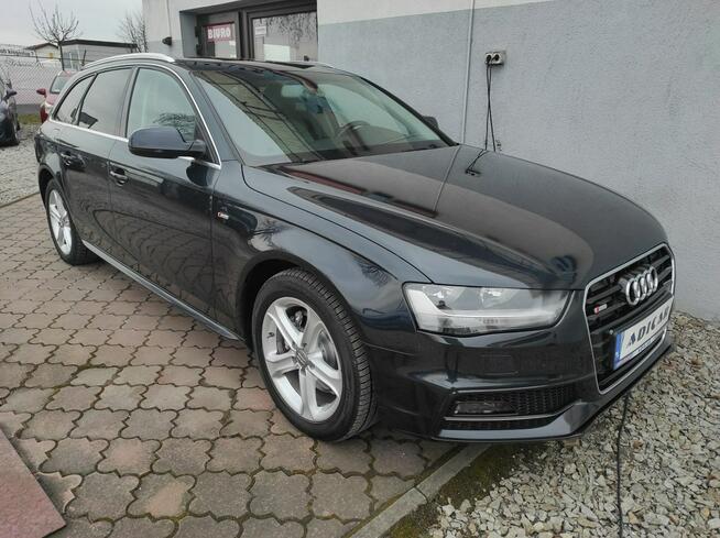 Audi A4 FL, S-line, 6-biegów, tempomat, nawigacja, panorama, skóra, zarejestro
