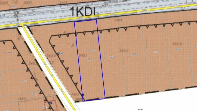 Działka budowlana Zborowskie gm. Ciasna, Dolna