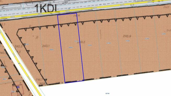 Działka budowlana Zborowskie gm. Ciasna, Dolna