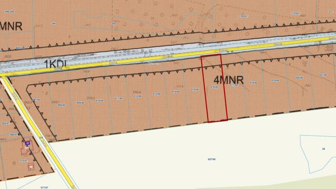 Działka budowlana Zborowskie gm. Ciasna, Dolna