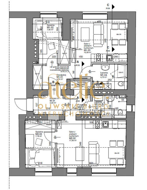 Dwie kawalerki – jeden adres, wiele możliwości!