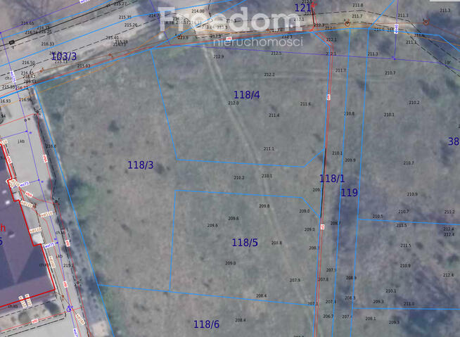 Działka budowlana w Ząbrsku Górnym, z MPZP !