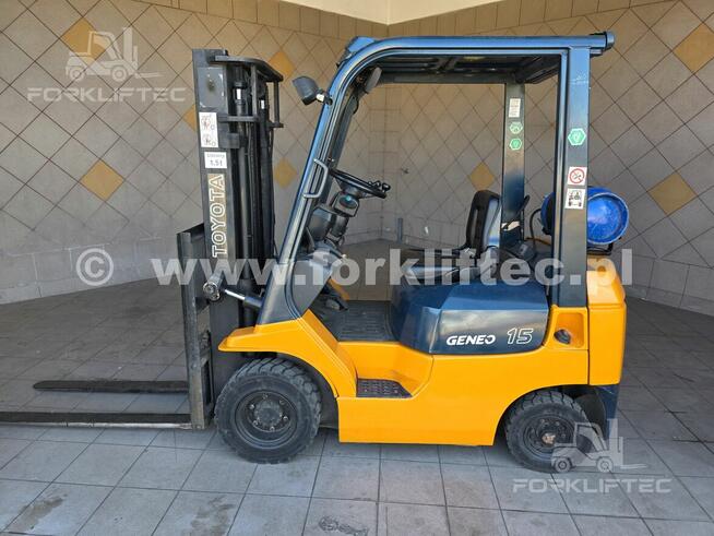 Wózek Widłowy TOYOTA 7FG15 Wózki Widłowe TOYOTA 7FGF15 Linde