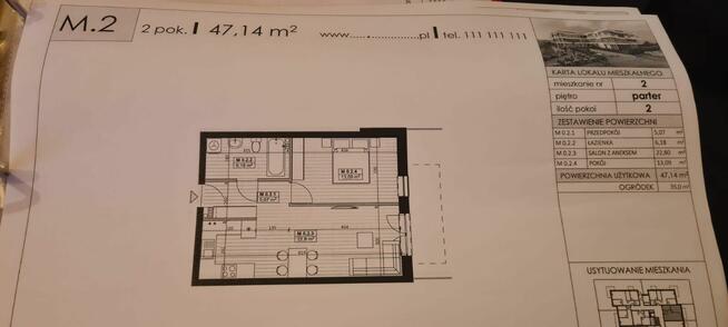 2 Ostatnie Apartamenty 2-Pokojowe 47m2+Ogródek Taras Okazja!