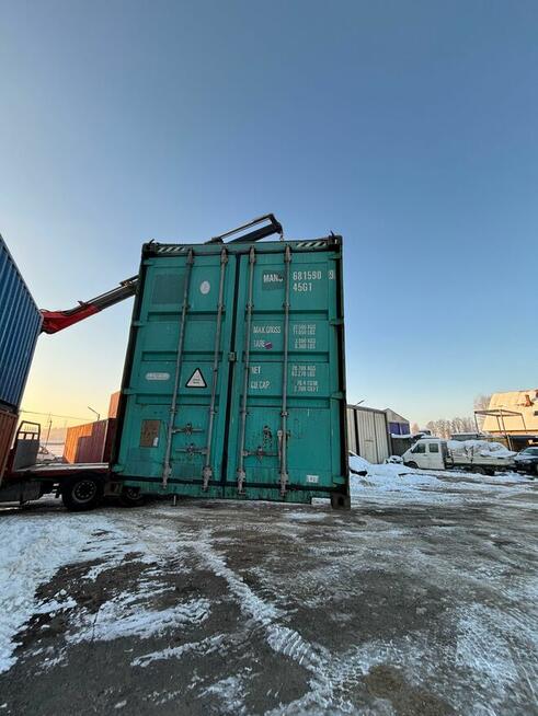 Kontener morski używany 40HC / 12 metrowy - OD RĘKI