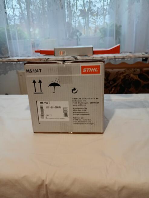 Pilarka STIHL MS 194 T Prowadnica 35cm 1,3 3/8 Nowa