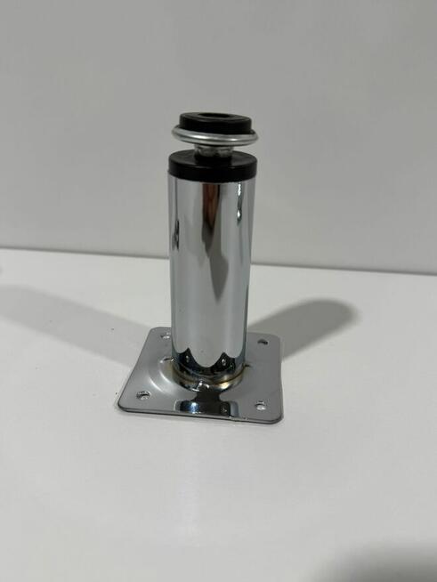 4x Nóżka meblowa regulowana GTV 100 mm, fi30 mm chrom