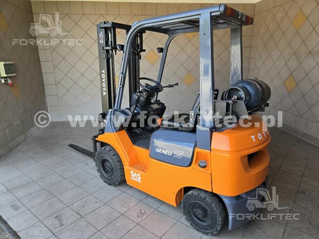 Wózek Widłowy TOYOTA 7FG18 , TOYOTA 7FGF18 widlak Linde