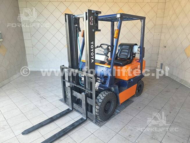 Wózek Widłowy TOYOTA 5FG15 , Wózki Widłowe TOYOTA 5FGF15 wid