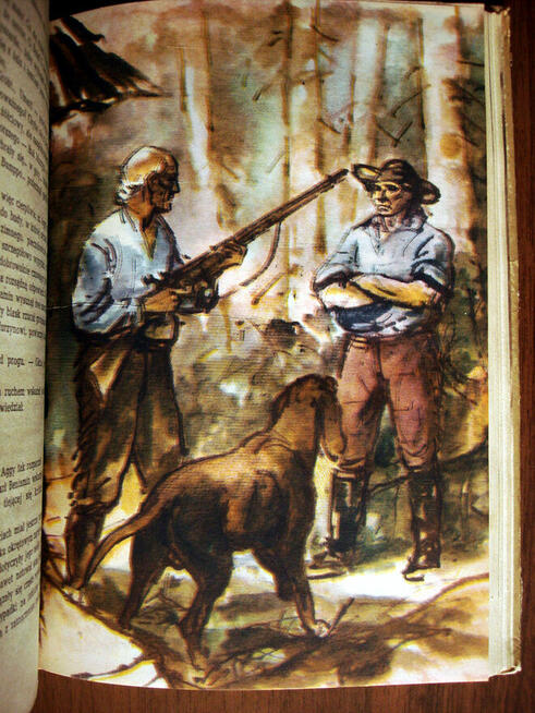 Pionierowie Cooper, Stevenson, Winnetou May, Szwejk Hasek