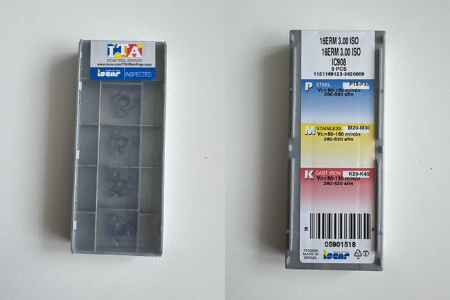 Iscar 16ERM 3.00 ISO IC908