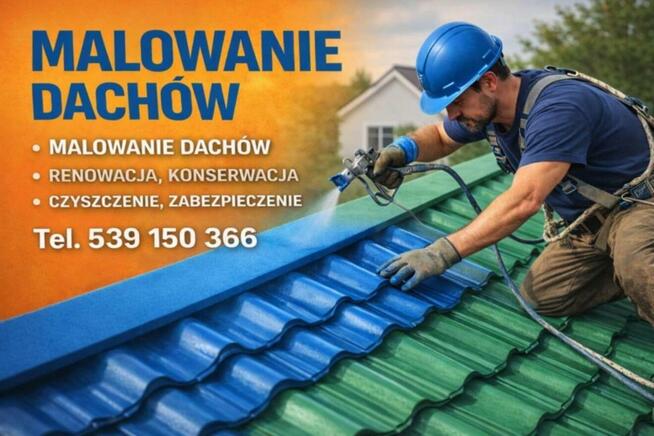 Malowanie Dachów Wszelkie REMONTY Naprawy Papowanie