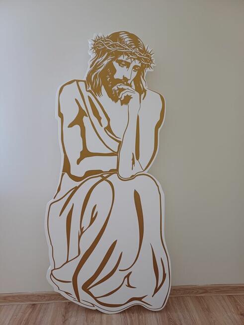 Pan Jezus Frasobliwy - dekoracja - Wielki Post - NOWOŚĆ