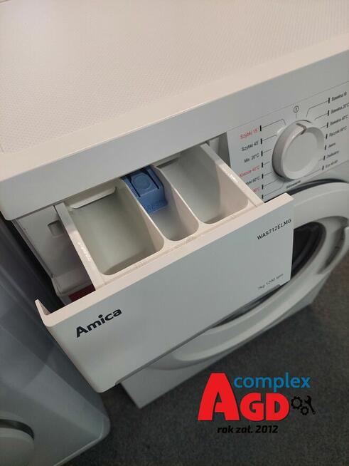 Pralka Amica WAS712ELMG SLIM 7 kg 1200 obr. ROK GWARANCJA