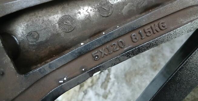 Felgi aluminiowe chrom komplet 10J 22 ET40 5X120 BMW Chevrol