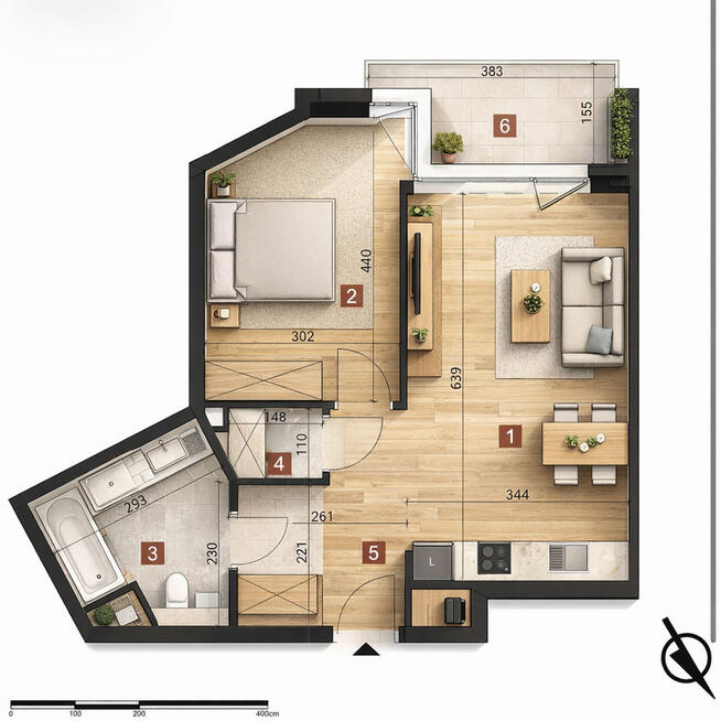 ⭐ Promocja Reden 2 pokoje do odbioru ⭐