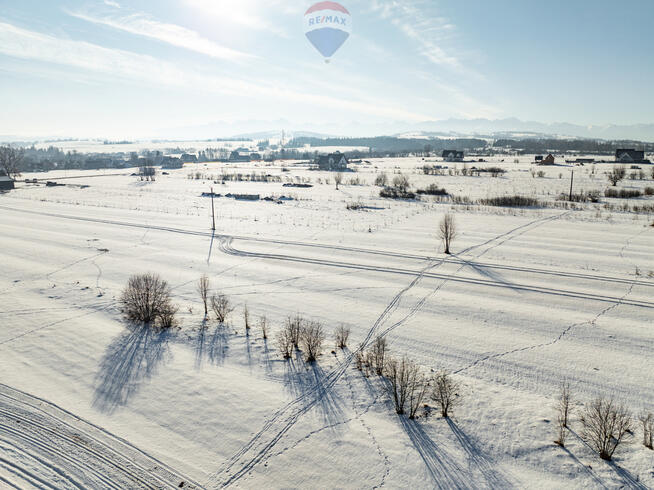 Działka budowlana w Szaflarach Bór