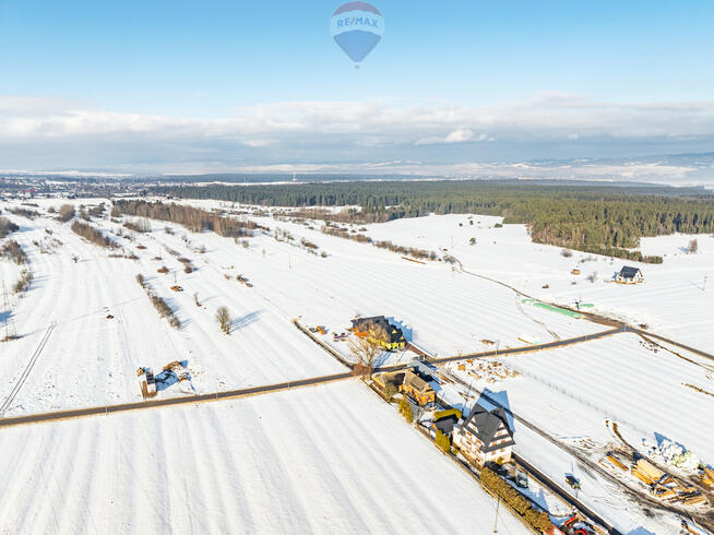 Działka budowlana w Szaflarach Bór