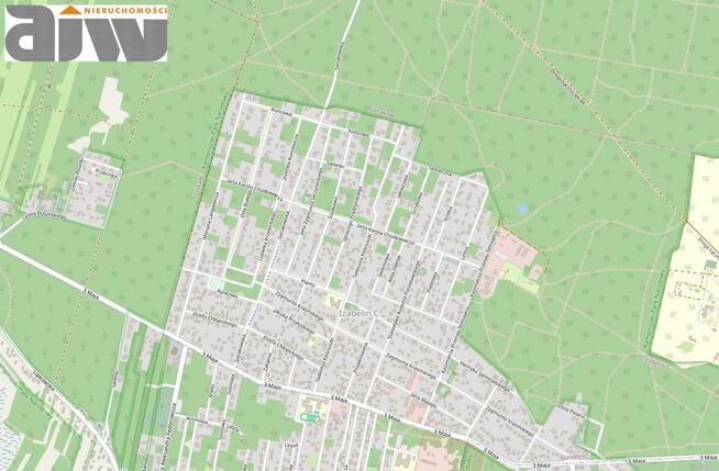 Działka budowlana Izabelin C gm. Izabelin, Izabelin C