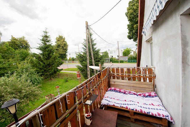 Bliźniak na dużej działce w Pasłęku