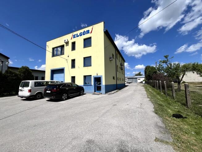 Budynek biurowo-warsztatowy +wiata magazynowa