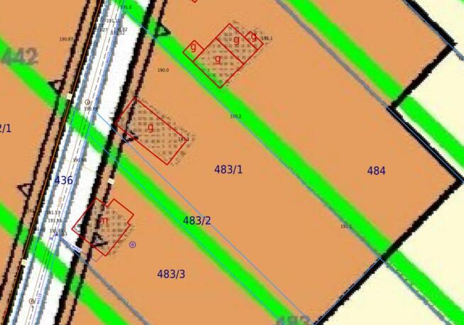 Działka budowlana Pobiednik Mały gm. Igołomia-Wawrzeńczyce,