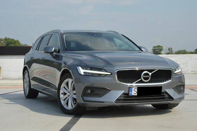 Volvo V60 190 KM aut. LEDy/ Navi/ Ele.klapa/ Grzana szyba/ Parktronic/ Alu