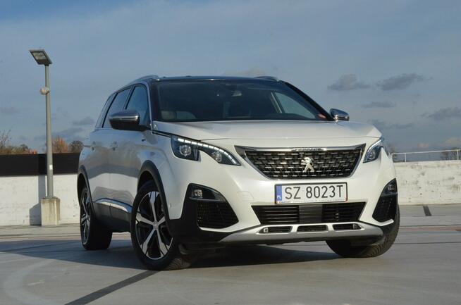 Peugeot 5008 2.0 Blue-HDi 180 aut GT 7 os/ Navi/ Focal/ Kamera/ Grzania/ Skóra/ Alu