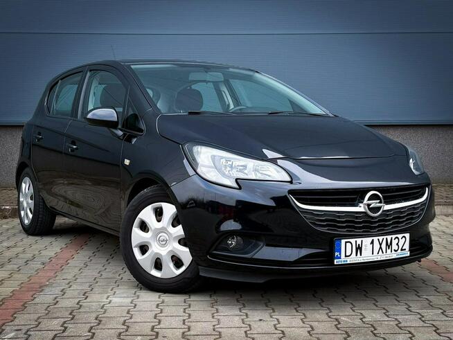 Opel Corsa E 1.4 Turbo 100KM Salon PL II właściciel Niski przebieg Bluetooth