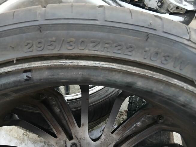 Felgi aluminiowe chrom komplet 10J 22 ET40 5X120 BMW Chevrol